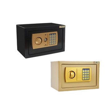 現貨保險箱 密碼保險箱 17公分電子密碼鎖保險箱 保險櫃 金庫 保管箱 保密櫃 飯店 興雲網購