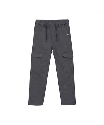 素面灰色工裝長褲98cm
