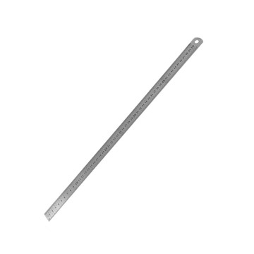 鋼尺  30cm 辦公文具不鏽鋼公制英制直尺 學生用製圖鐵尺