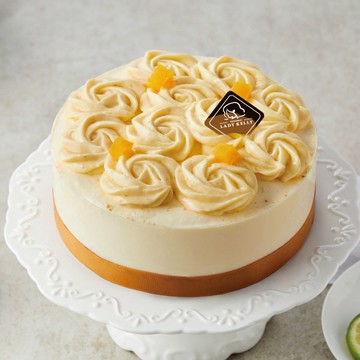 【LADY KELLY】檸檬雪霜乳酪蛋糕 6吋｜生日快樂｜輕甜點推薦｜典雅推薦