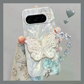 趣味蝴蝶結適用GooglePixel10Pro手機殼7/9/8pro卡通pixel10氣囊10ProXL保護套