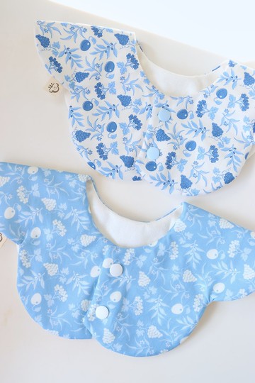 夏果纍纍 寶寶圍兜兜 花兜