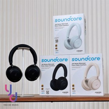 Soundcore Space 2 耳罩式 藍牙 耳機 黑/白/綠 三色 超高續航 主動降噪 2年保固