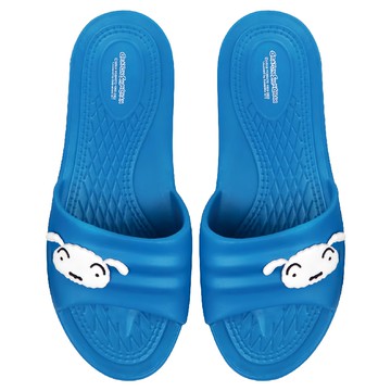 Shinchan 蠟筆小新 成人舒適 小白款 250mm - 卡通居家室內防滑拖鞋