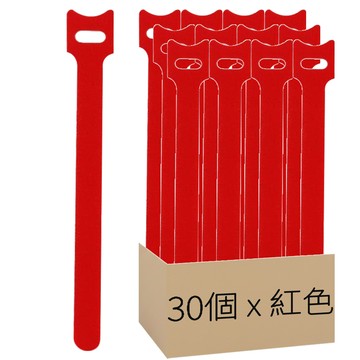 貓咪 魔鬼氈束帶 紅色  1組