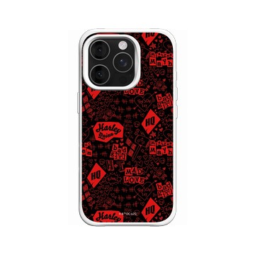 iPhone 16 Pro SolidX 白 - Batman 蝙蝠俠 - 小丑女圖騰