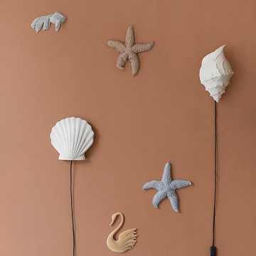 mini BYON 海星壁飾 杏色