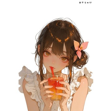 【8 月新款】07-139-0005 人物貼紙 簡約夏日女孩