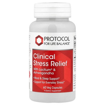 Protocol for Life Balance, 科學壓力緩解配方，60 粒素食膠囊