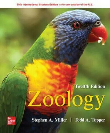 Zoology (12版) Miller 2024 McGraw-Hill