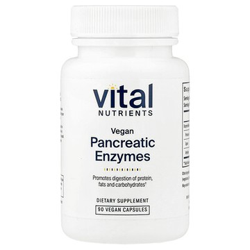 Vital Nutrients, 全素胰酶膠囊，90 粒全素膠囊