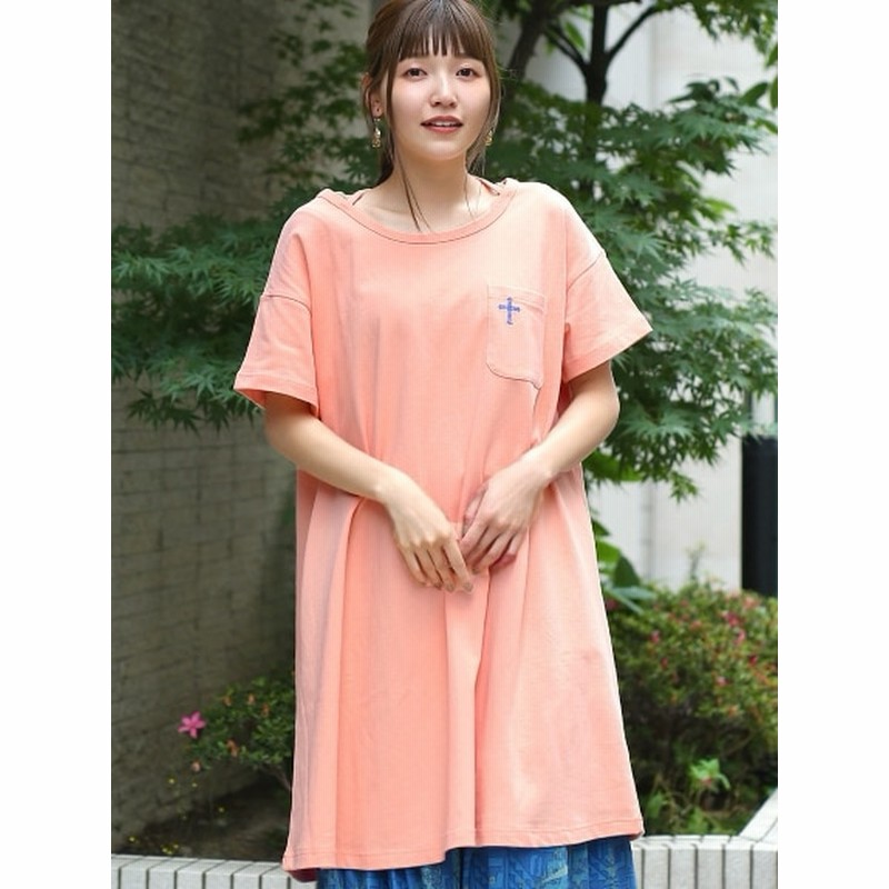 大きいサイズ 3 5l 15号 ワンポイント刺繍 ワンピース 大きいサイズ ワンピース レディース 通販 Lineポイント最大10 0 Get Lineショッピング