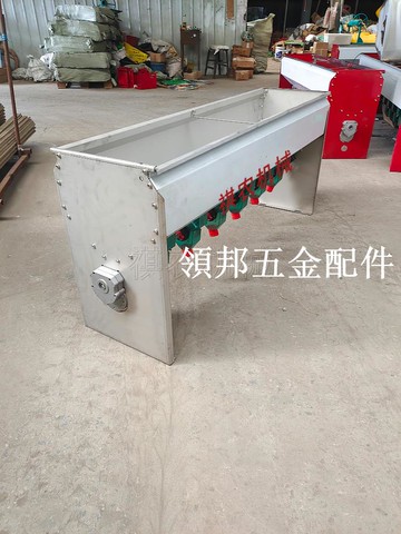 定做拖拉機不銹鋼撒肥機旋耕機多功能施肥播種機加寬型電動施肥器[領邦五金配件]