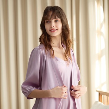 Rosemaid 羅絲美 - 愜意微風綁帶式外罩衫【R3105】