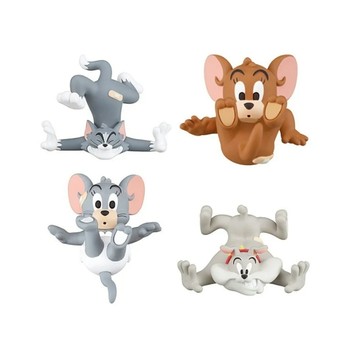 【日本 TAKARA TOMY 】 迪士尼 湯姆貓 與 傑利鼠 摔一大跤 扭蛋 公仔 玩具 轉蛋 日本扭蛋 泰菲鼠 玩具