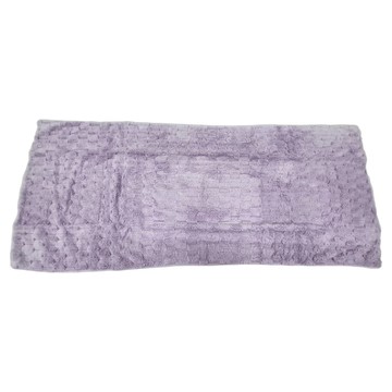 CB JAPAN carari poco格紋系列 超細纖維擦頭巾  典雅紫色  1個