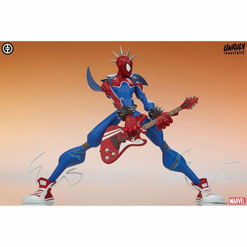 Sideshow おもろかっ アンルーリーインダストリーズ スパイダーパンク フィギュア