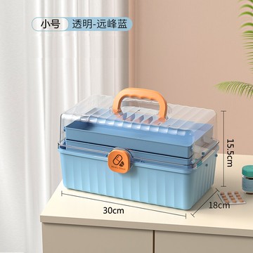 藥品收納箱 藥箱家庭裝家用大容量多層醫藥箱全套應急醫護醫療收納藥品小藥盒【CM13869】