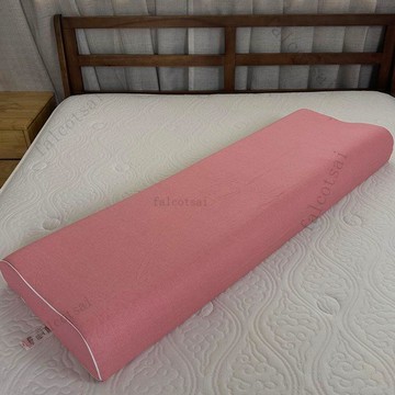 全棉長乳膠枕套一個裝 情侶純棉30*120*150枕頭套30X100雙人30*180cm