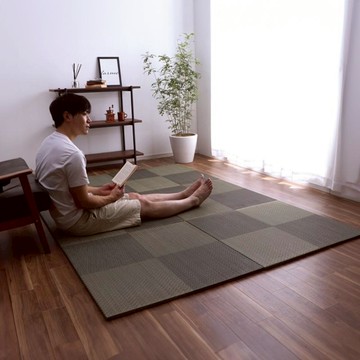 藺草榻榻米NOA 82x82cm 秋栗．單片