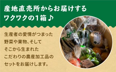 新鮮野菜・加工品 おまかせ詰め合わせ野菜 フルーツ 漬物[HAG017]