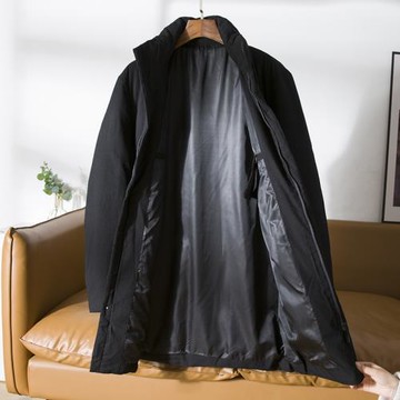 重磅推薦！超值好物！男士中長款保暖羽絨服外套一線品牌剪標男裝