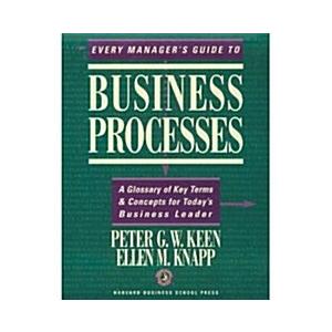 Every Manager's Guide to Business Processes (Paperback)