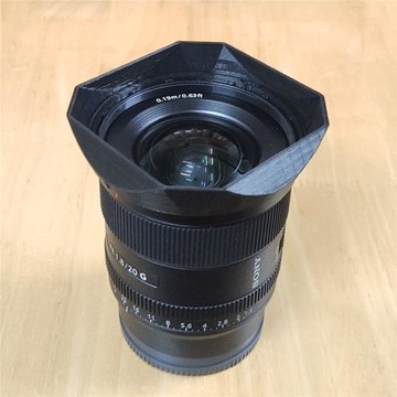 自制適用于索尼SONY FE 1.8/20 G SEL20F18G  鏡頭 方形遮光罩