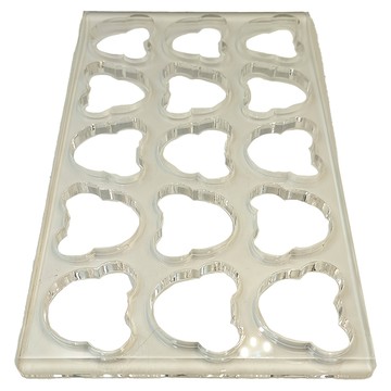 Betty's 焙蒂絲 小熊造型達克瓦茲模具 PM507  34 x 19 x 1cm  1個  34cm