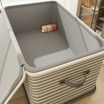 【加厚帶鎖防塵】收納箱 儲物箱 整理箱 收納盒 儲物盒 玩具箱 衣物棉被收納 多層疊加 家居整理神器