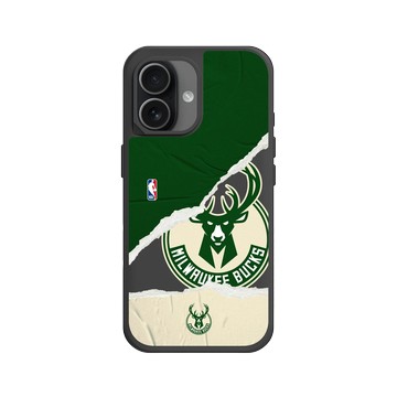 iPhone 17 SolidX 黑 - NBA - 熱血系列-密爾瓦基公鹿 Milwaukee Bucks - Sweat and Tears