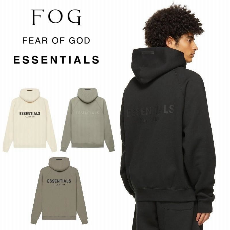 FOG ESSENTIALS エッセンシャルズ BACK LOGO HOODIE パーカー フーディー プルオーバー カジュアル ストリート  海外ブランド | LINEショッピング