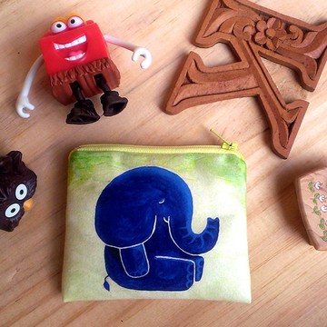 庫存絕版出清  /  大象雙面零錢包