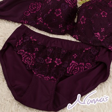 【露娜斯】瑰麗佳人。貼身舒適包臀三角內褲【酒紅】台灣製 P8106