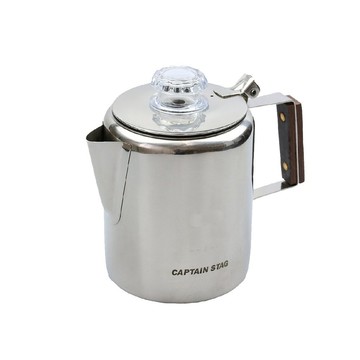 CAPTAIN STAG 鹿牌 不鏽鋼咖啡壺  0.9L  M-1225 17 x 10.5 x 14.5cm 390g  1個