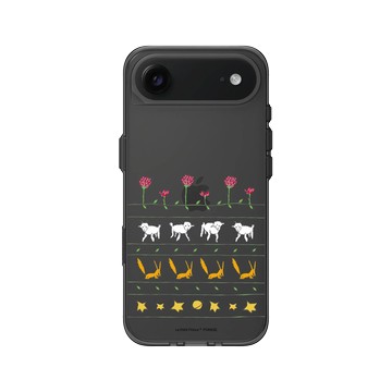 iPhone Air Clear (相機按鈕) 酷墨灰 - Le Petit Prince 小王子 - 條紋 - 圖樣