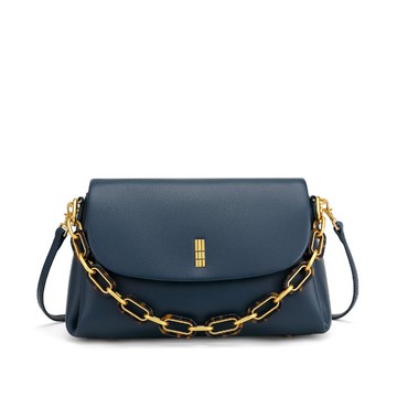 Katara 精緻玳瑁鏈翻蓋包 (大號)【原創設計】