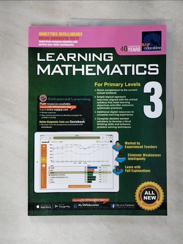 【書寶二手書T6／國中小參考書_EJP】P3 Learning Mathematics For Primary + Geniebook