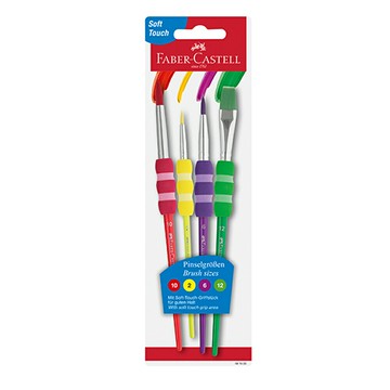 FABER-CASTELL 德國輝柏  甜筒 水彩筆 4支入 /卡  (481600)｜領券最高折$220