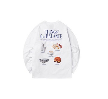 AECA Morning Cafe Long Sleeve美好早晨長袖上衣