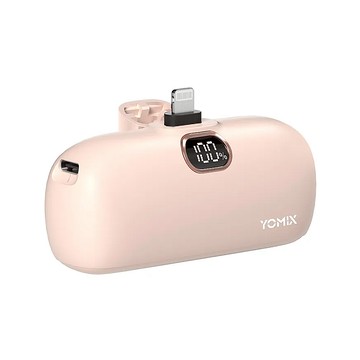 YOMIX 優迷 PD 15W快充 Lightning迷你口袋行動電源 4800mAh  Pi-A1  暖粉色