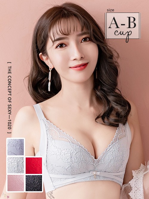 Bra200 無鋼圈梔子花露無痕調整型內衣單件 5色