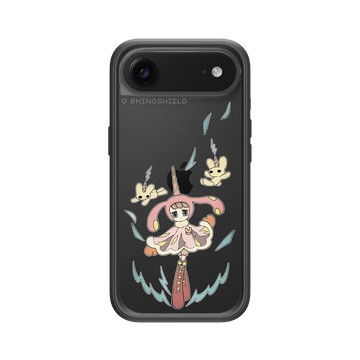 iPhone Air Mod NX -邊框背蓋組合 (相機按鈕) 黑 - Contemporary Tokyo - 兔子角