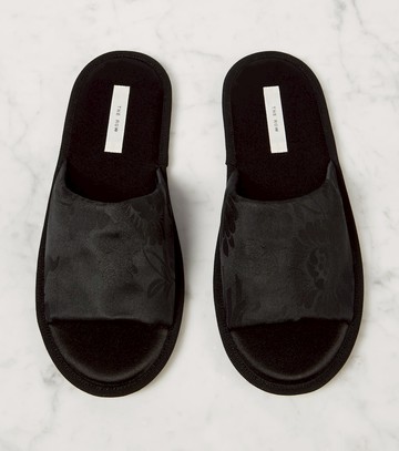 The Row Frances jacquard slippers