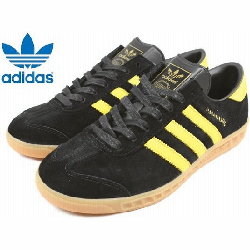 アディダス Adidas Hamburg ハンブルグ コアブラック ブライトイエロー ガム2 M 通販 Lineポイント最大0 5 Get Lineショッピング
