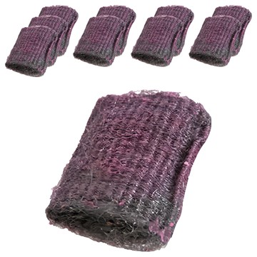 上手家居 免洗劑鋼絲球 Set 10個 去污去油鋼絲皂刷  1組