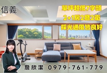 獨家美景信義區2+1房車位｜台北市信義區信義路五段