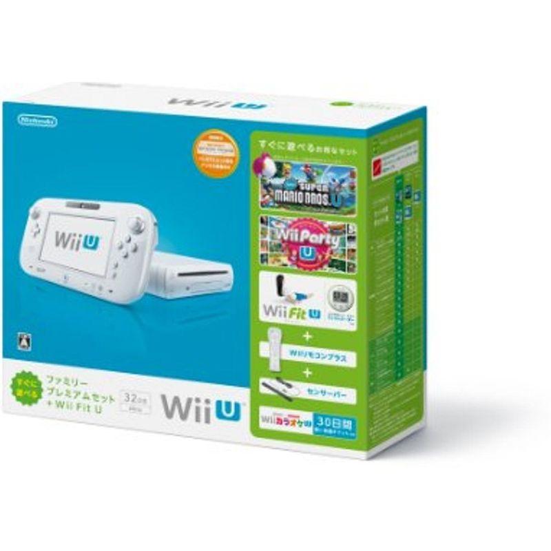 Wii U すぐに遊べるファミリープレミアムセット Wii Fit U(シロ