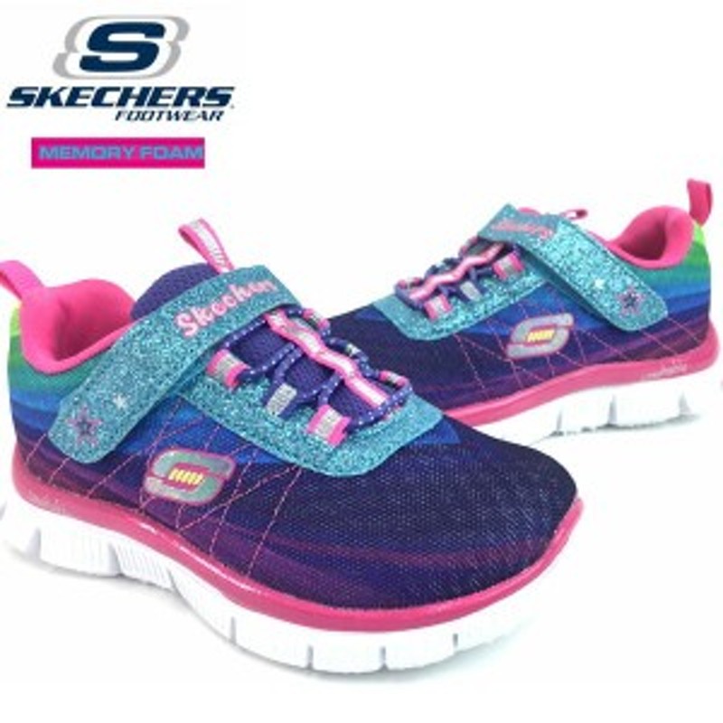 即納可 Skechers スケッチャーズ 超特価半額 女の子用 スニーカー ベビーキッズシューズ キラキラシューズ 子供靴 n 16skn 通販 Lineポイント最大1 0 Get Lineショッピング