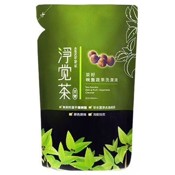 TEAPOWER 茶寶 淨覺茶 茶籽蔬果碗盤洗潔液 補充包 去油汙除異味 無茶籽渣不傷碗盤  700ml  1包